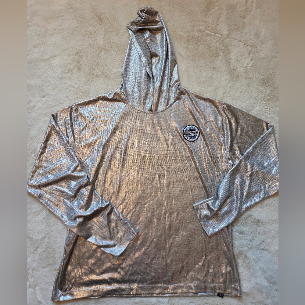 Savage X Fenty Chain Reaction Hooded Long Sleeve Medium